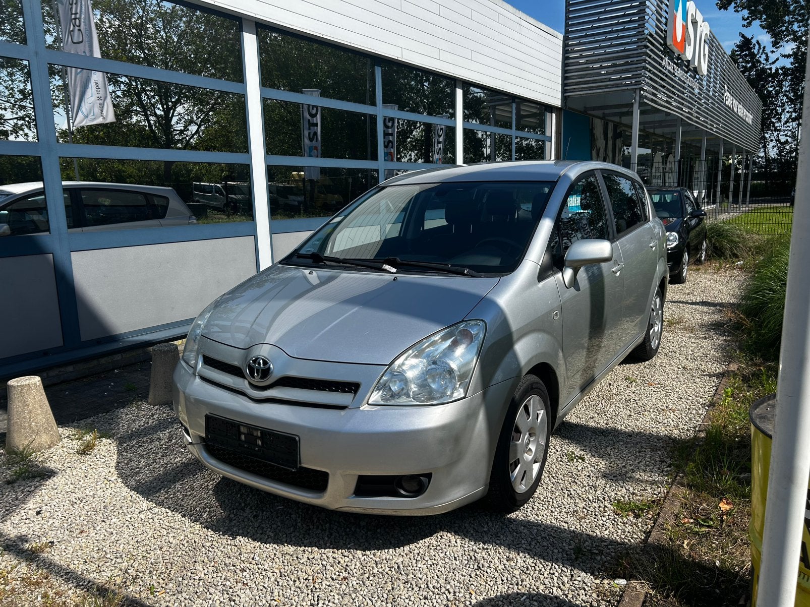 Toyota Corolla verso benzine automaat 7 plaats, Auto's, Testrit aan huis, Zwart, 5 deurs, Corolla Verso