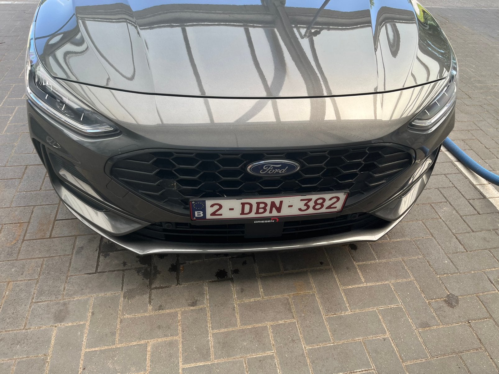 FORD FOCUS ST-LINE 1.0i ECOBOOST 125pk-92kW mHEV M6- 5 D, 1349 kg, Stof, Zwart, Stuurwielverwarming