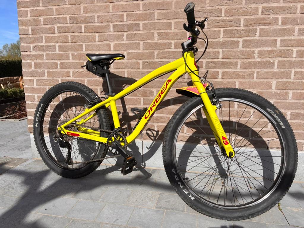Mountainbike Orbea 24 inch, Ophalen, 24 inch of meer, Gebruikt, Velgrem