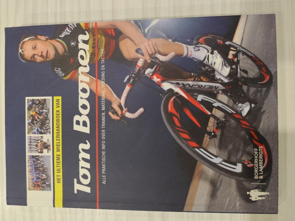 Tom boonen - het ultieme wielerhandboek, Ophalen of Verzenden, Zo goed als nieuw
