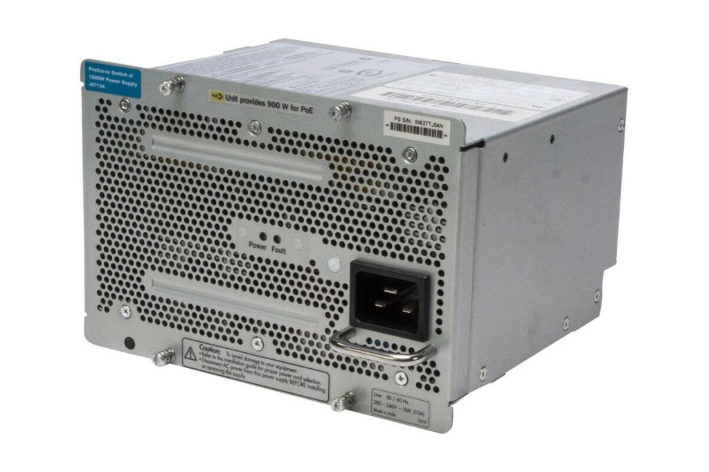 HPE ProCurve ZL 1500W PoE+ Power Supply J8713A 0950-4581