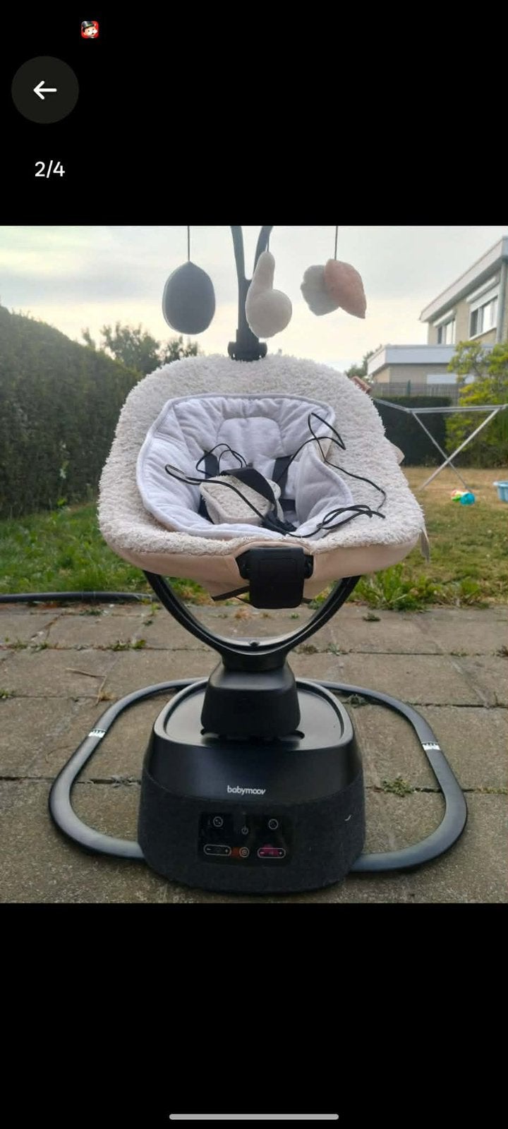 Fauteuil à bascule électrique Babymoow, Enlèvement, Comme neuf