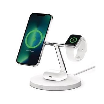 Belkin BoostCharge Pro - Draadloze oplaadstandaard, Telecommunicatie, Mobiele telefoons | Telefoon-opladers, Ophalen of Verzenden