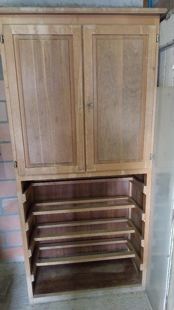 schoenenkast, Ophalen, Gebruikt, Houten kast
