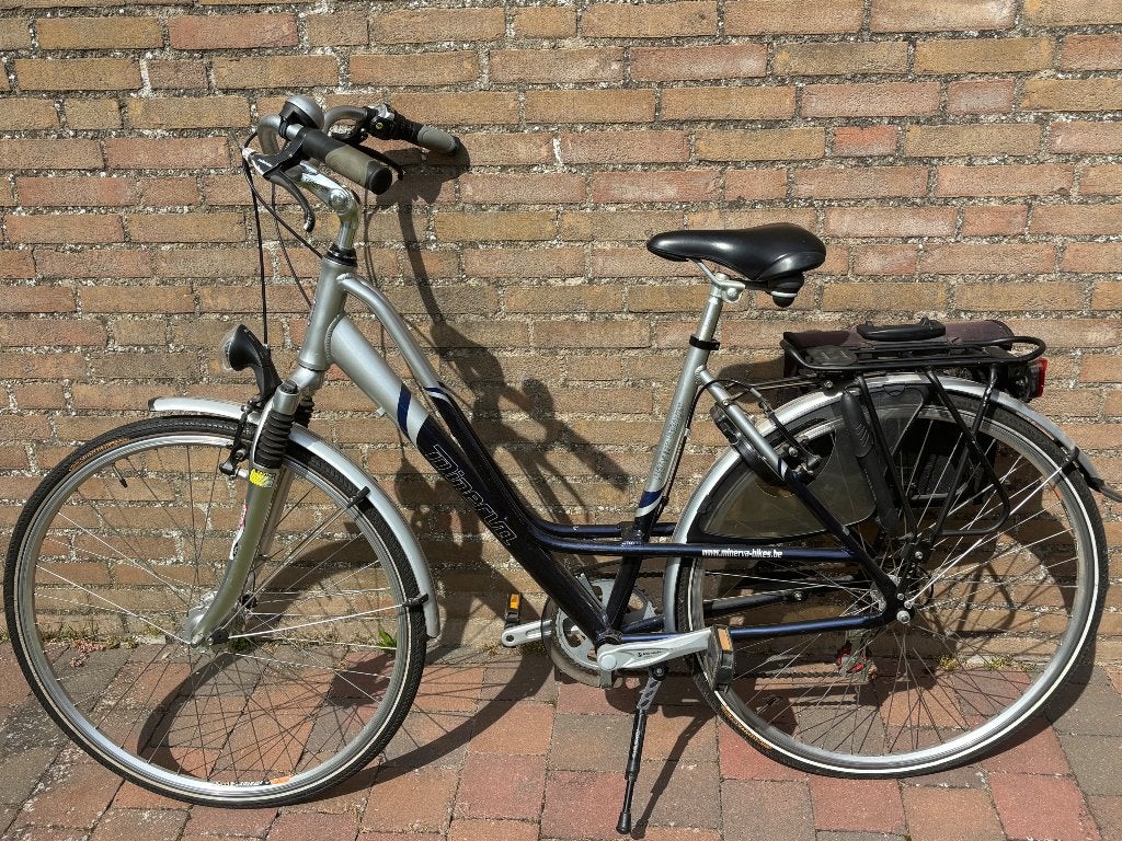 Damesfiets Minerva, Vélos & Vélomoteurs, Enlèvement, Utilisé, Vitesses
