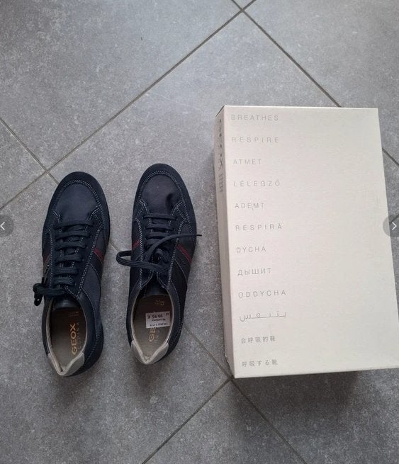 Schoenen Geox maat 44 nieuw, Kleding | Heren, Schoenen, Blauw, Nieuw, GEOX, Ophalen of Verzenden