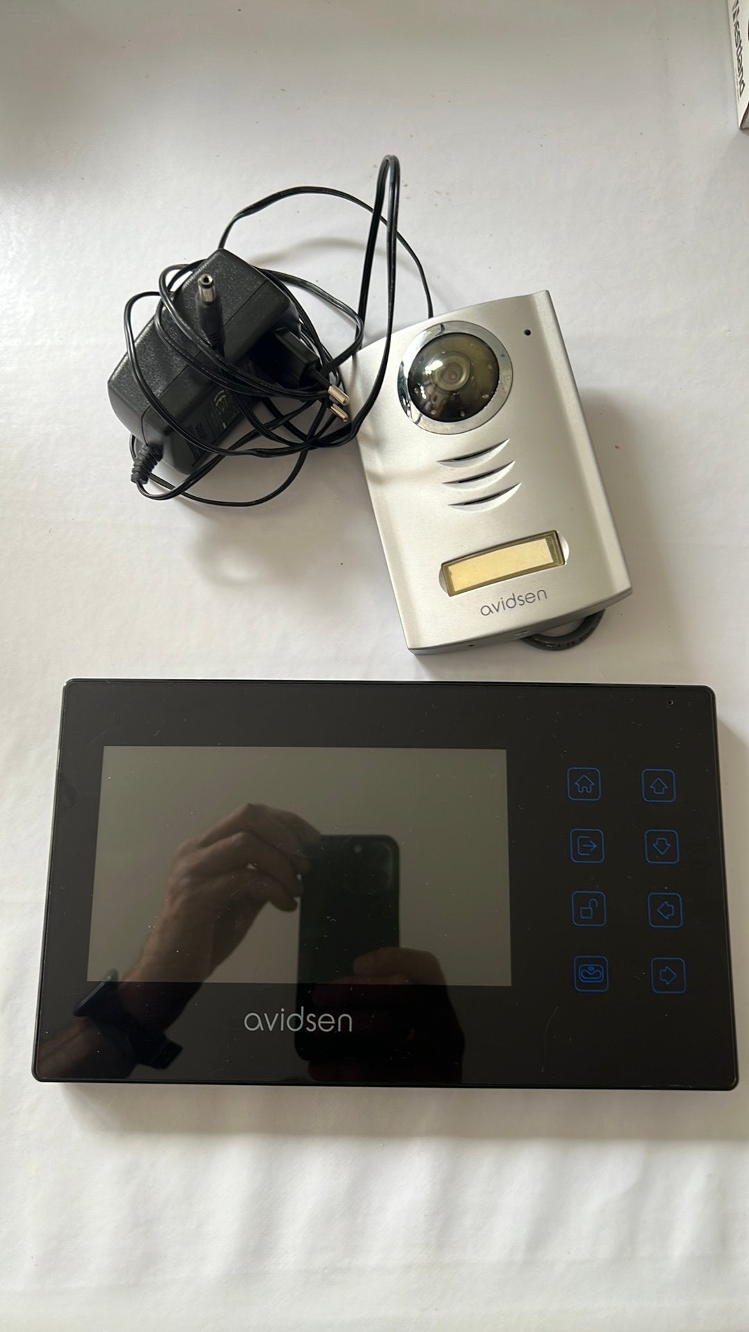Conseils par visiophone, Maison & Meubles, Sonnettes, Comme neuf, Filaire, Caméra intégrée, Fonction de conversation, Enlèvement