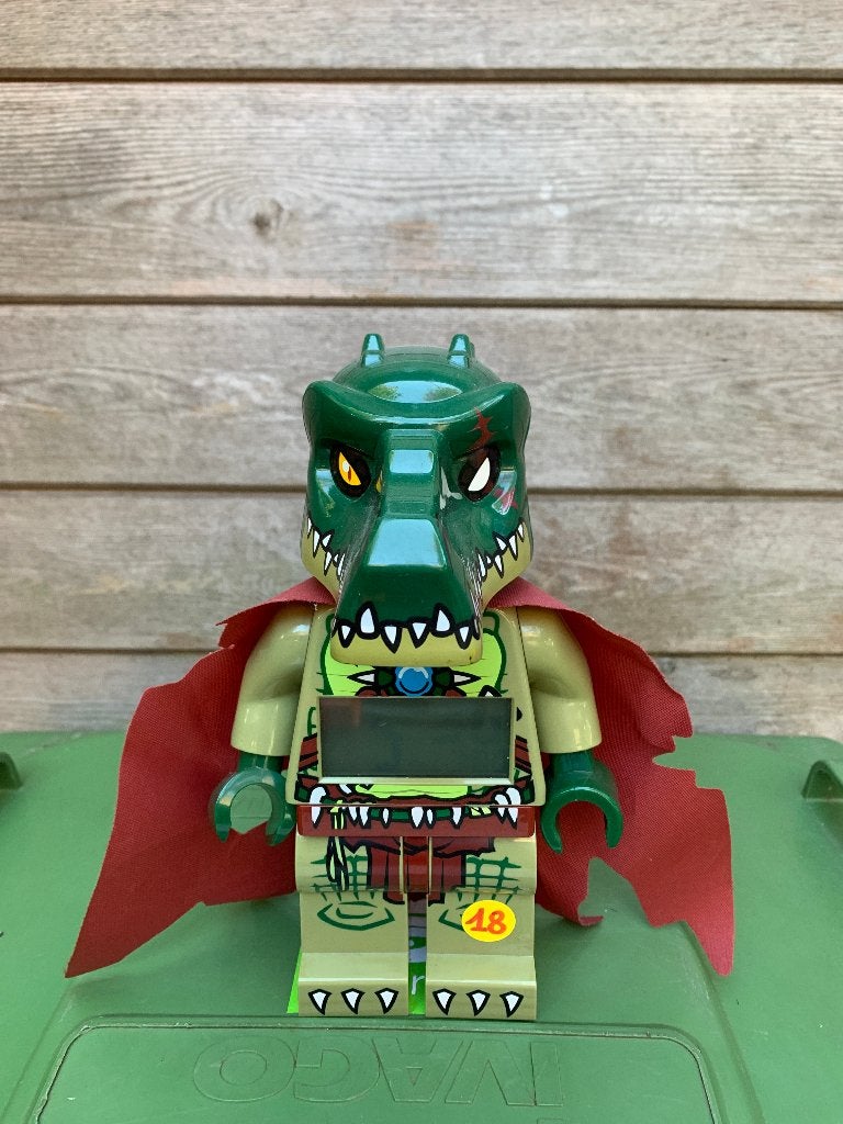 LEGO: GROTE FIGUUR UURWERK/CLOCK, Ophalen of Verzenden, Zo goed als nieuw, Lego