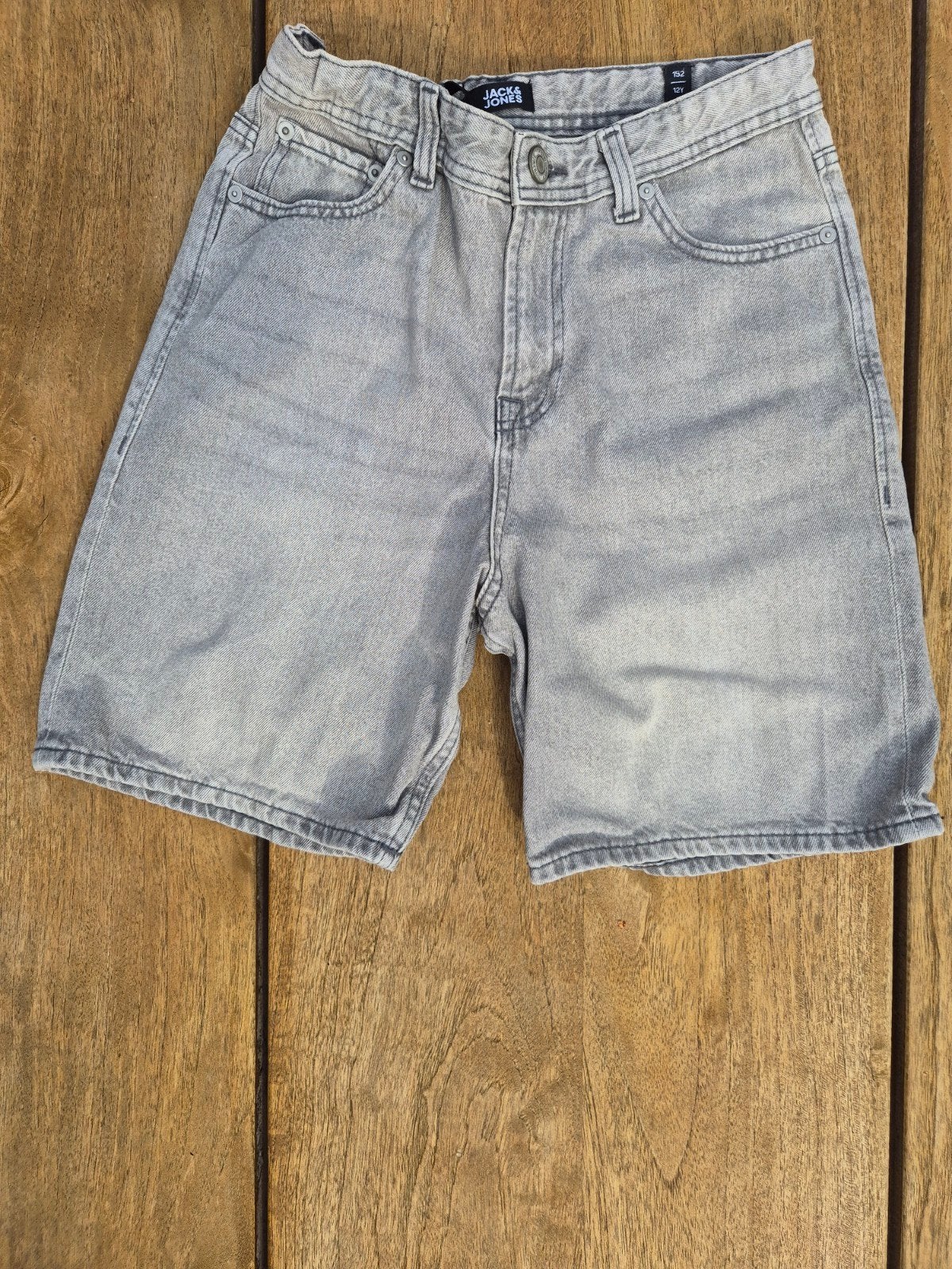 Short Jack & Jones taille 152 (12 ans), Enlèvement ou Envoi, Comme neuf, Gris, Jack&Jones