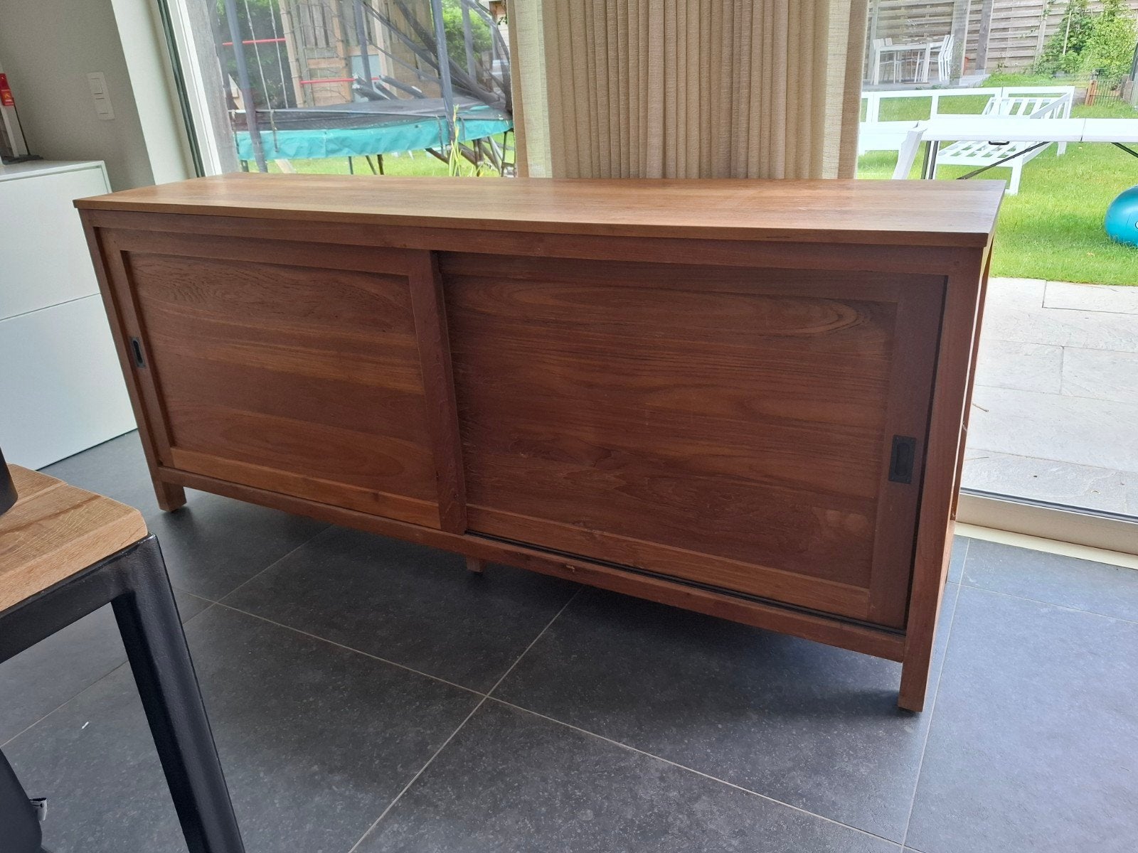 Dressoir teak, Ophalen