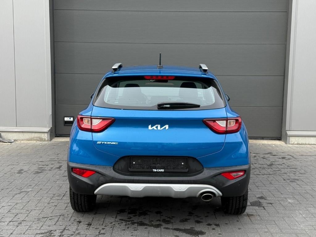 Kia Stonic benzine 37.000km, Auto's, Kia, Voorwielaandrijving, Stof, Blauw, Bedrijf