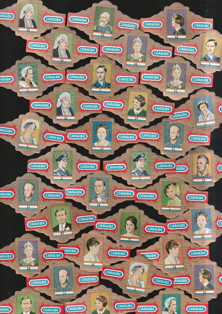 lot de 73 anciens groupes de cigares  des Pays-Bas, Envoi, Utilisé, Bagues de cigare
