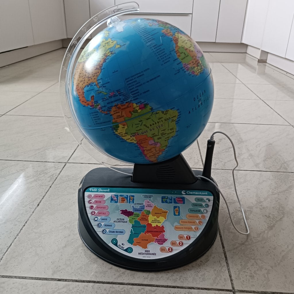Exploraglobe - Le globe interactif Clementoni, Enfants & Bébés, Jouets | Éducatifs & Créatifs, Utilisé, Électronique, Découverte