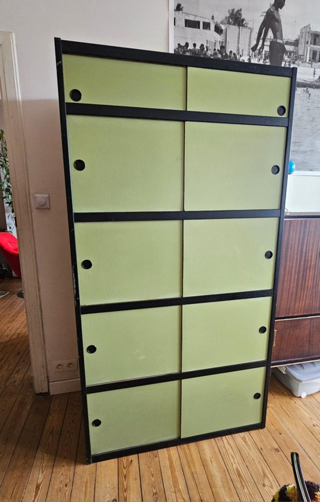 armoire/penderie-dressing Kewlox vert d'eau vintage, Ophalen