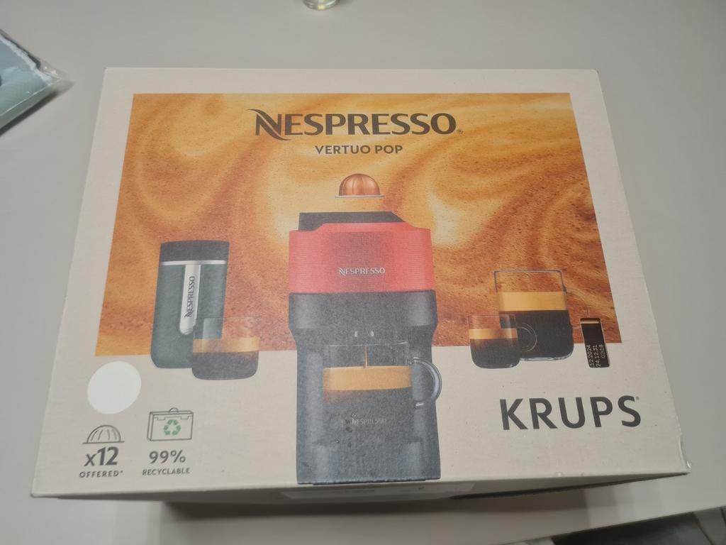 Nespresso Vertuo pop NIEUW, Enlèvement