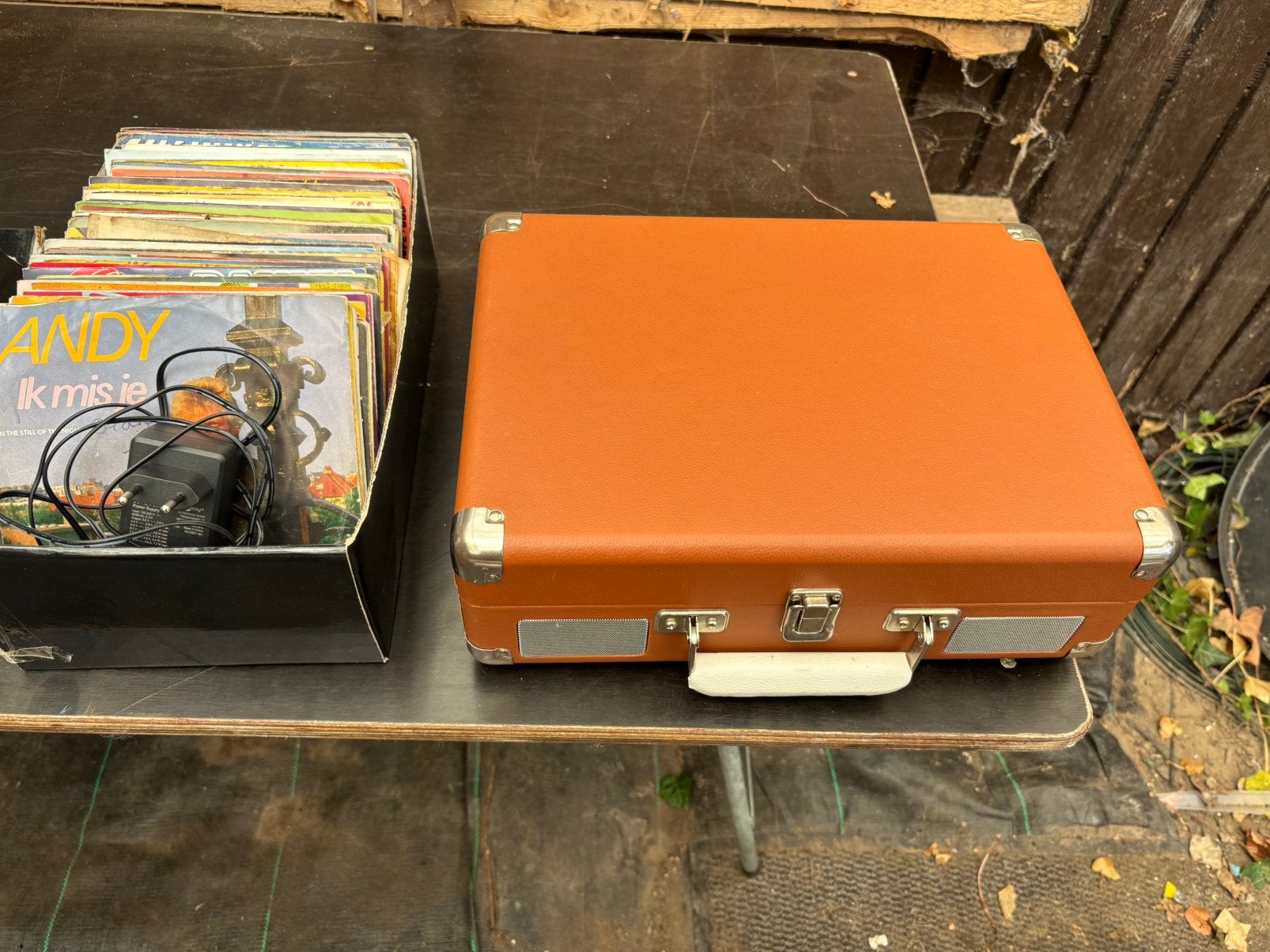 Vintage platenspeler, Audio, Tv en Foto, Platenspelers, Ophalen, Zo goed als nieuw, Platenspeler