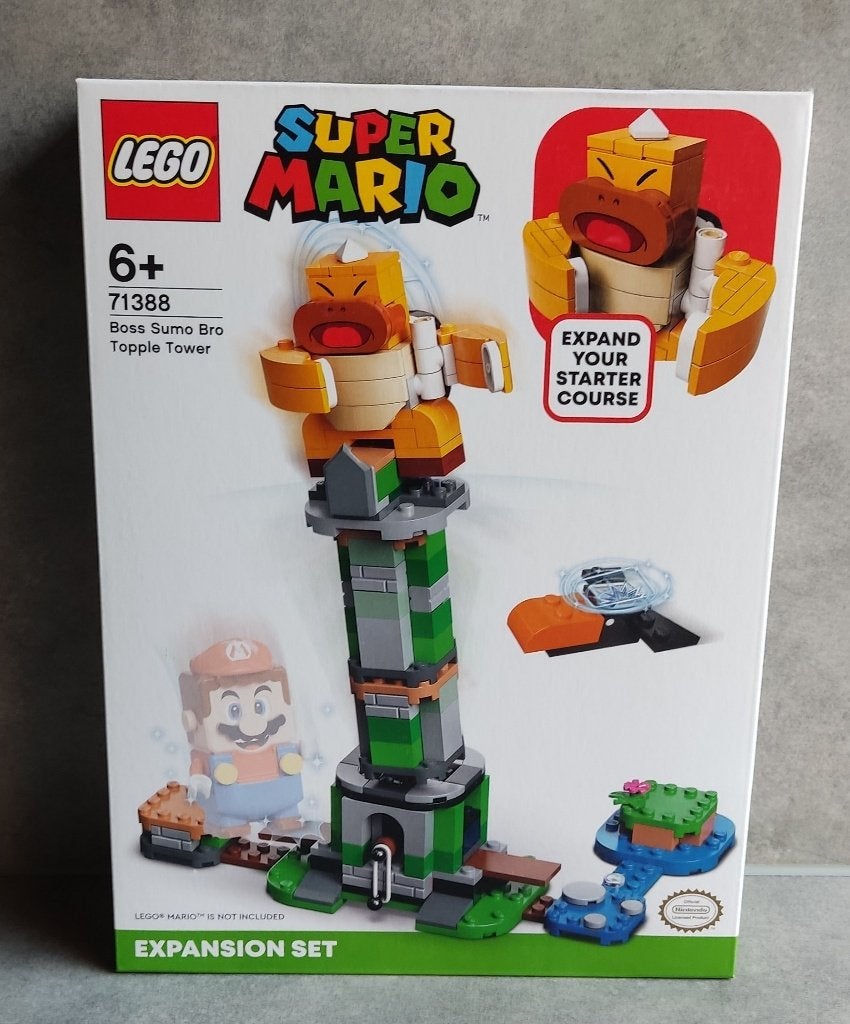 lego super mario 71388 eindbaasgevecht op de sumo bro toren, Ophalen of Verzenden, Nieuw, Complete set, Lego