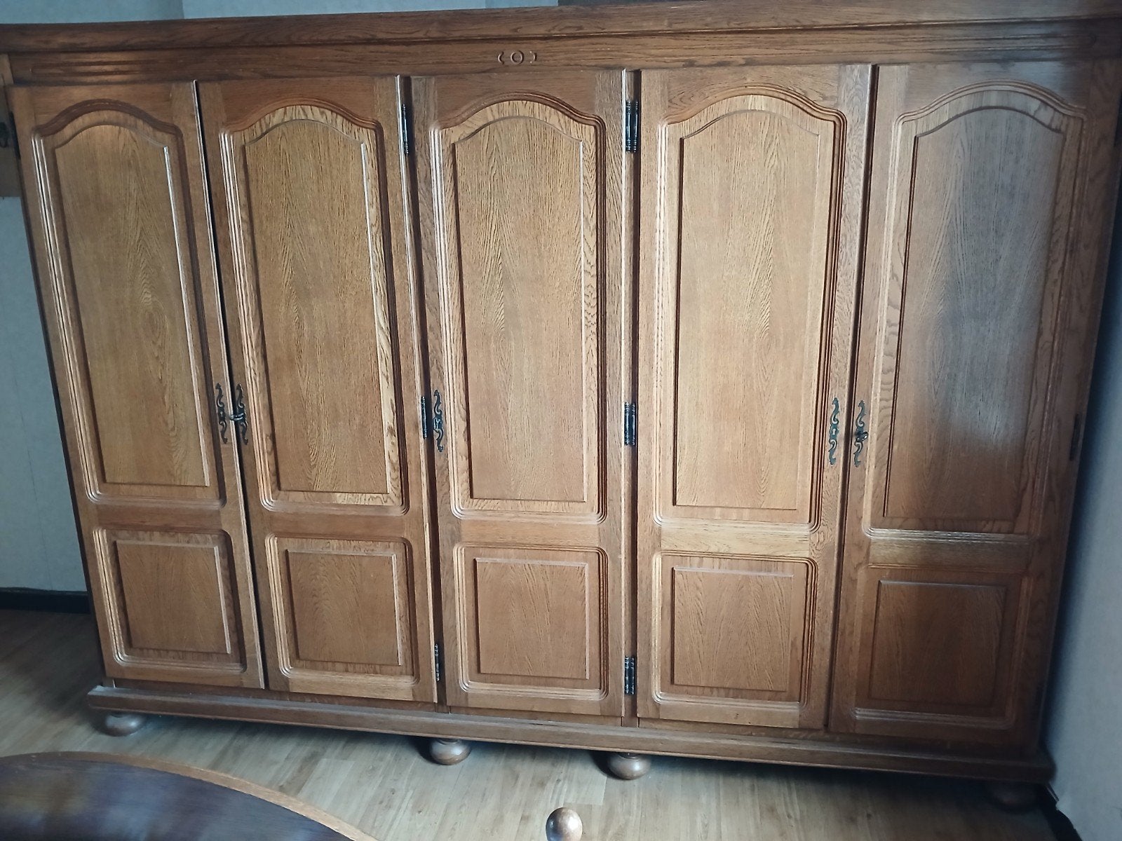 Volledige eiken slaapkamer., Huis en Inrichting, Slaapkamer | Complete slaapkamers, Ophalen