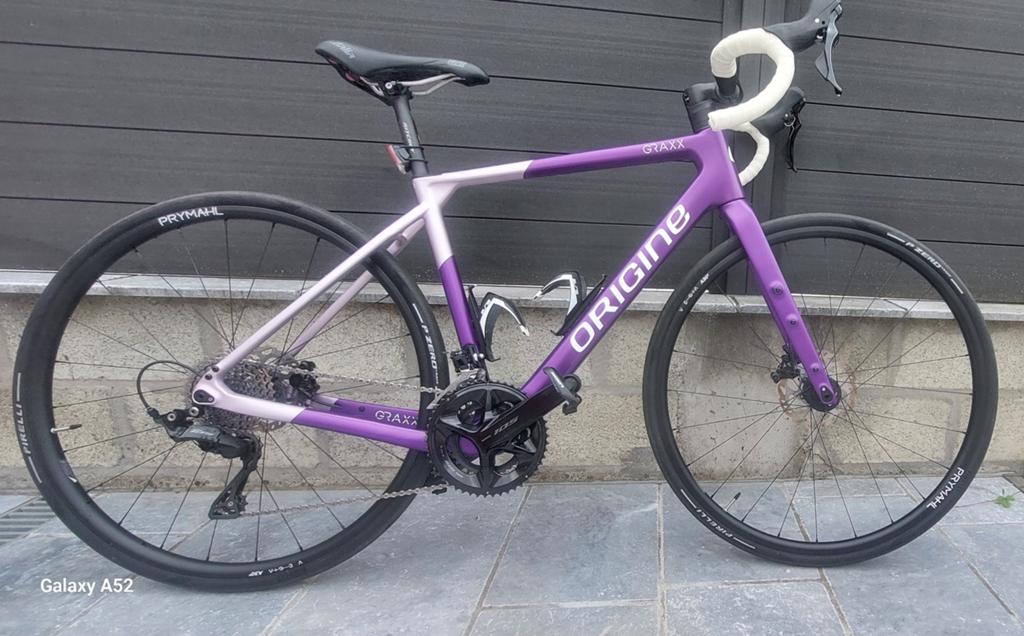 Vélo-Origine Graxx III - Taille S - cardre carbone, Vélos & Vélomoteurs, Vélos Pièces, Enlèvement, Cadre, Carbone