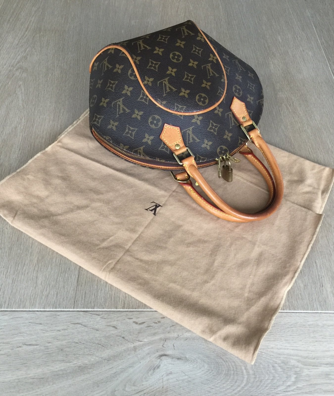 Handtas Louis Vuitton, Handtassen en Accessoires, Tassen | Damestassen, Ophalen of Verzenden, Zo goed als nieuw, Bruin, Handtas