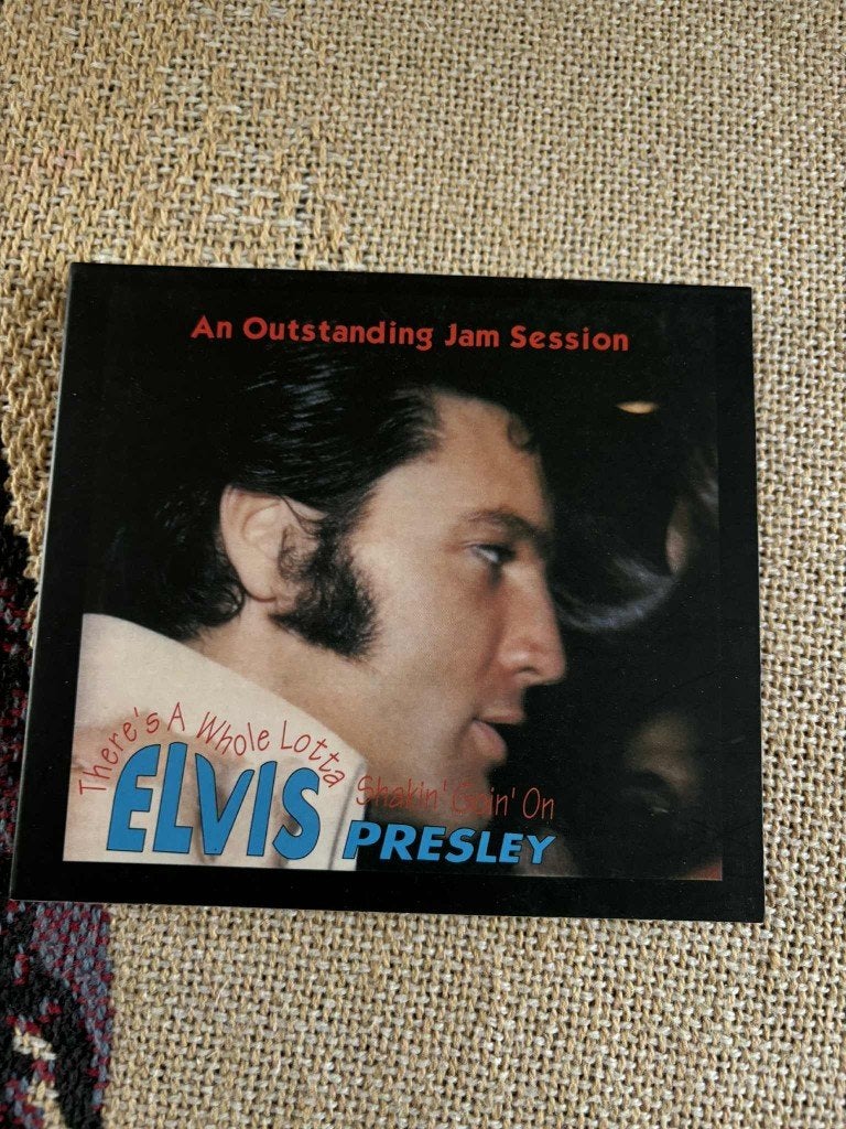 Elvis bootleg cd, An outstanding Jam session, 10 euro, Ophalen of Verzenden, Zo goed als nieuw, Rock-'n-Roll