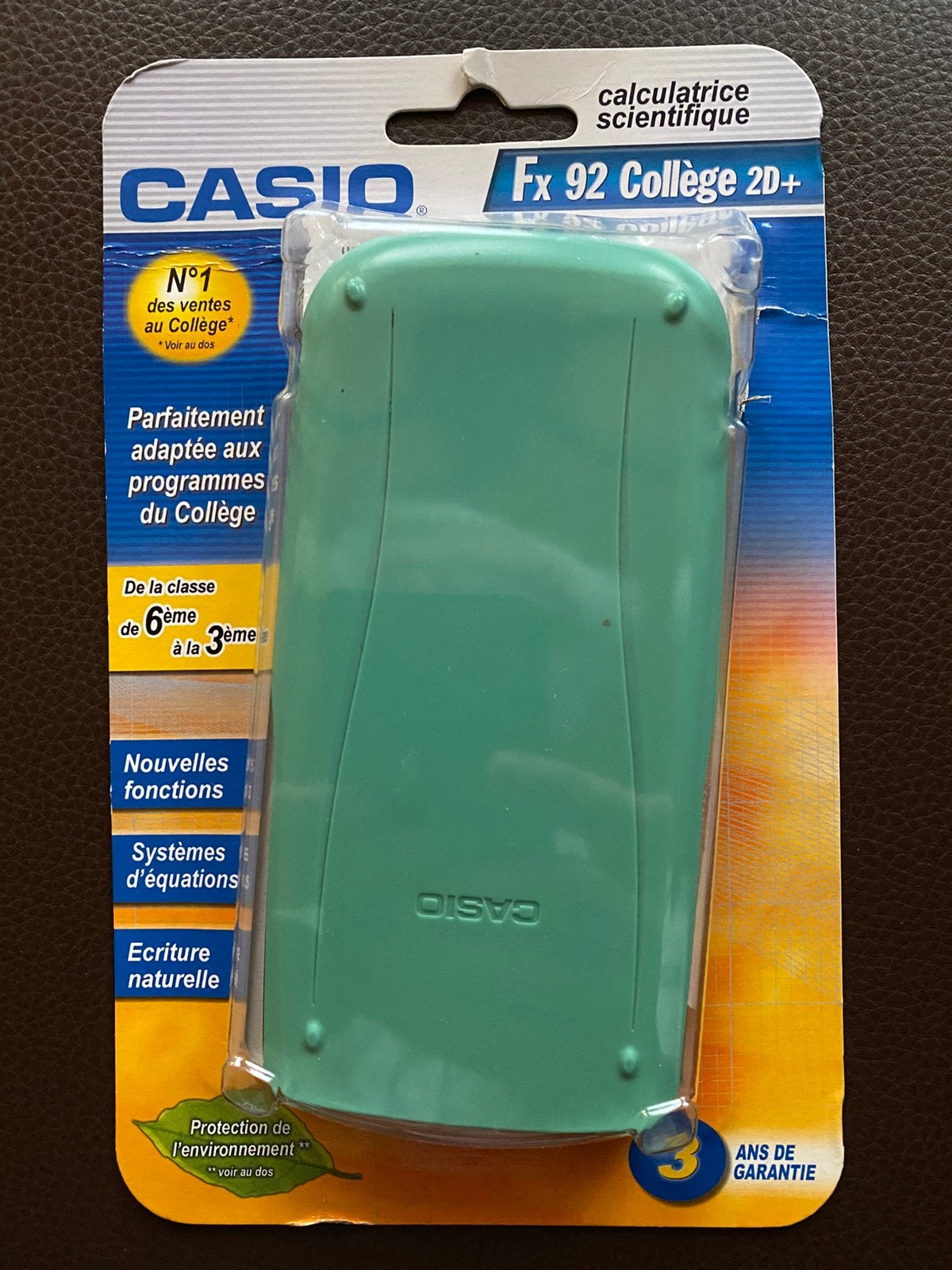 Casio Fx 92 Collège 2D+, dans l’emballage, prix : 20€, Enlèvement ou Envoi, Calculatrices graphique, Comme neuf