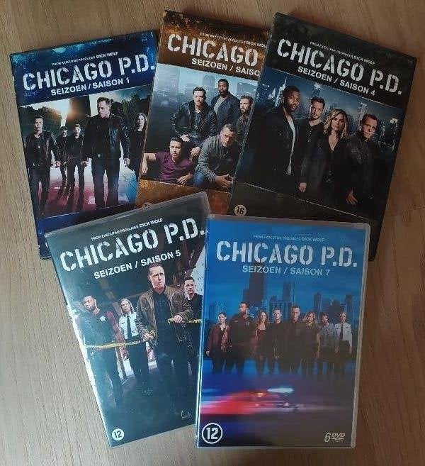 Chicago P.D. / Chicago PD ( seizoen 1 , 3 , 4 , 5 , 7 ), Cd's en Dvd's, Ophalen of Verzenden