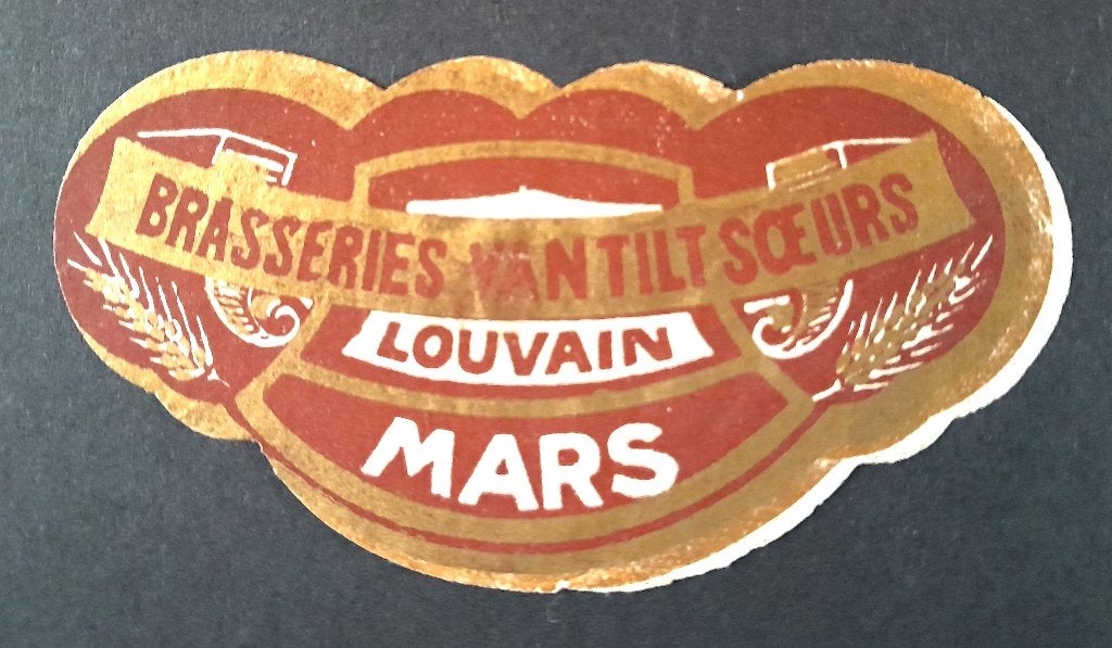 Etiquette. Brasseries Van Tilt Soeurs. Louvain., Envoi, Utilisé, Autres types, Autres marques
