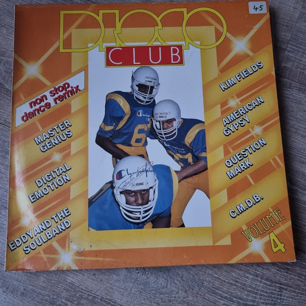 LP Various – Disco Club Volume 4, CD & DVD, Vinyles | Compilations, Utilisé, Dance et House, LP, 12 pouces, Enlèvement ou Envoi