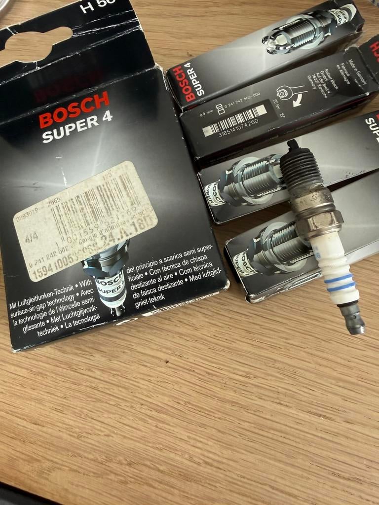 Bougies d'allumage Bosch Super 4 H56 old-timer 2.3-16, Enlèvement, BMW