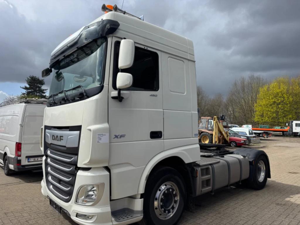 DAF XF 106.480 *BELGIAN TRUCK-481"KM-ALU WHEELS* (bj 2020), Auto's, Achterwielaandrijving, Euro 6, Wit, Bedrijf
