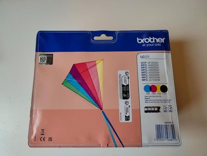 Brother LC-223 CMYK nieuw ongeopend, Computers en Software, Printerbenodigdheden, Ophalen, Nieuw, Cartridge, Brother
