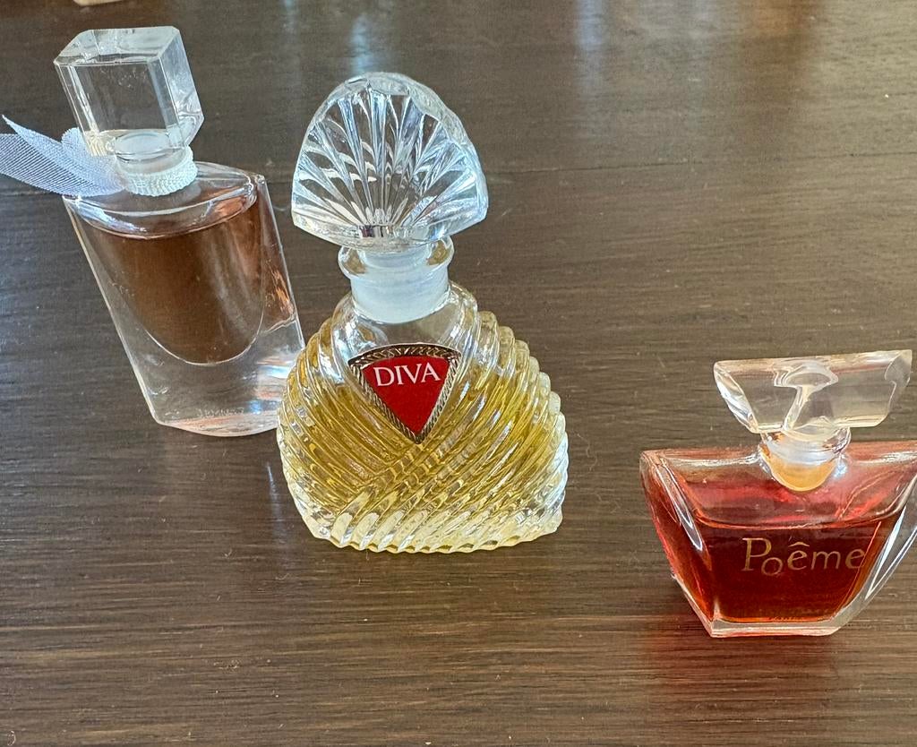 3 miniatuur parfum, Ophalen, Zo goed als nieuw, Miniatuur