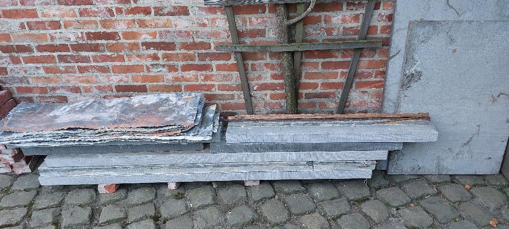 Blauwsteen dorpels, Doe-het-zelf en Bouw, Ophalen, Gebruikt, Minder dan 80 cm, Overige typen