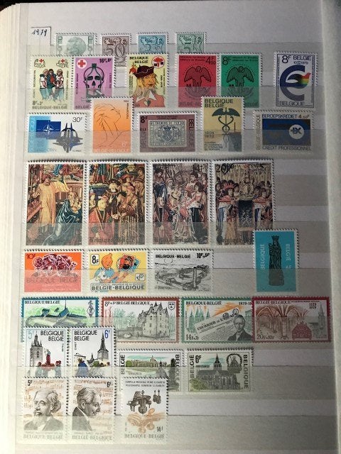 Belgie 1979 Complete jaargang postzegels postfris, Postzegels en Munten, Postzegels | Europa | België, Orginele gom, Ophalen of Verzenden