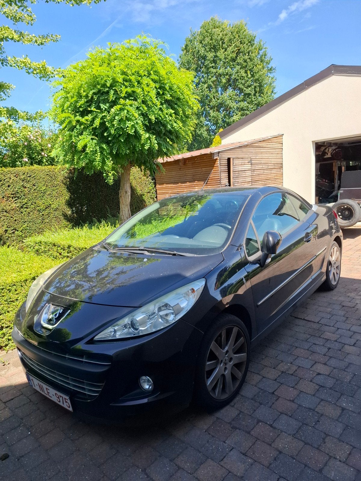 Peugeot 207 cabriolet, Autos, Peugeot, Achat, Boîte manuelle, Noir, Particulier