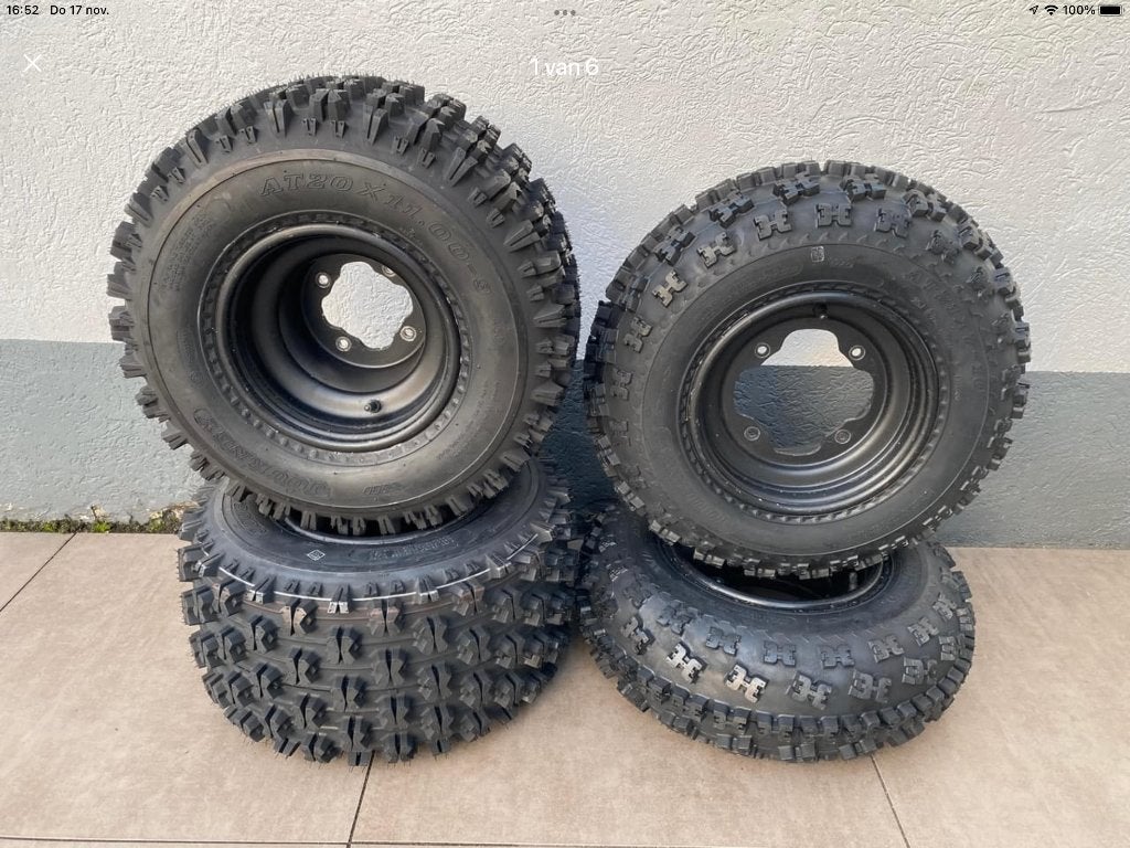 Cross velgen en bandenset Yamaha raptor, Motos, Pièces | Yamaha, Enlèvement, Neuf