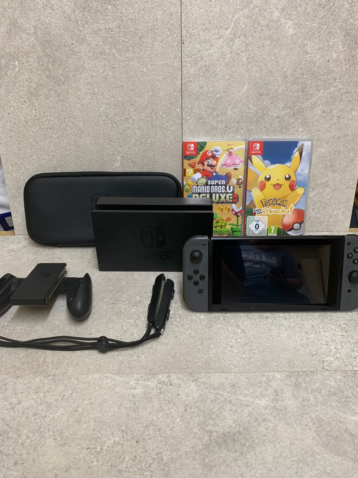 Nintendo switch pakket, Games en Spelcomputers, Ophalen, Gebruikt, Met 2 controllers, Met games