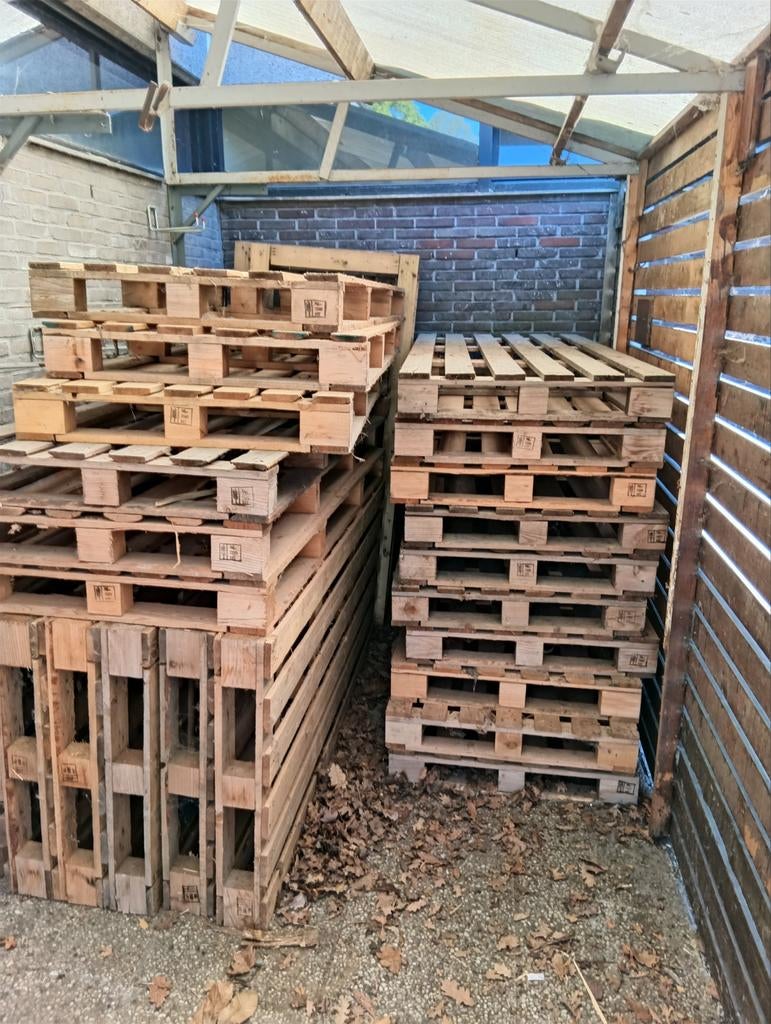 Grote paletten, Ophalen