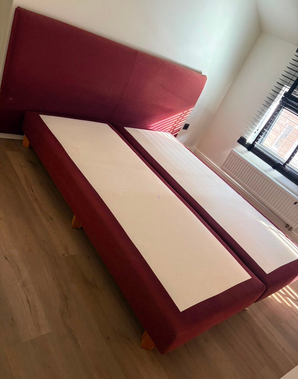 Boxspring te koop., Huis en Inrichting, Gebruikt, Tweepersoons, Ophalen of Verzenden, 180 cm