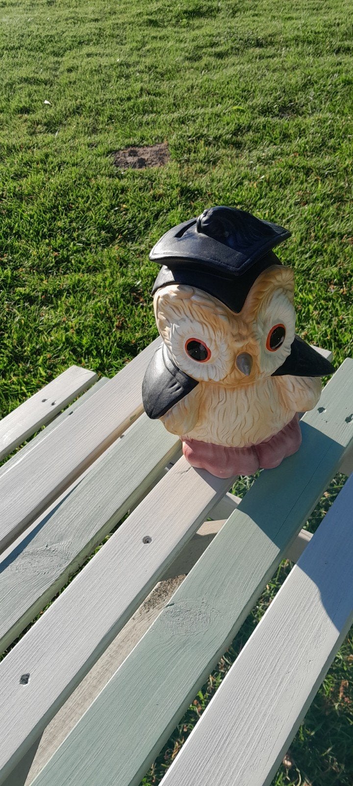 Tirelire en forme de hibou, Enlèvement