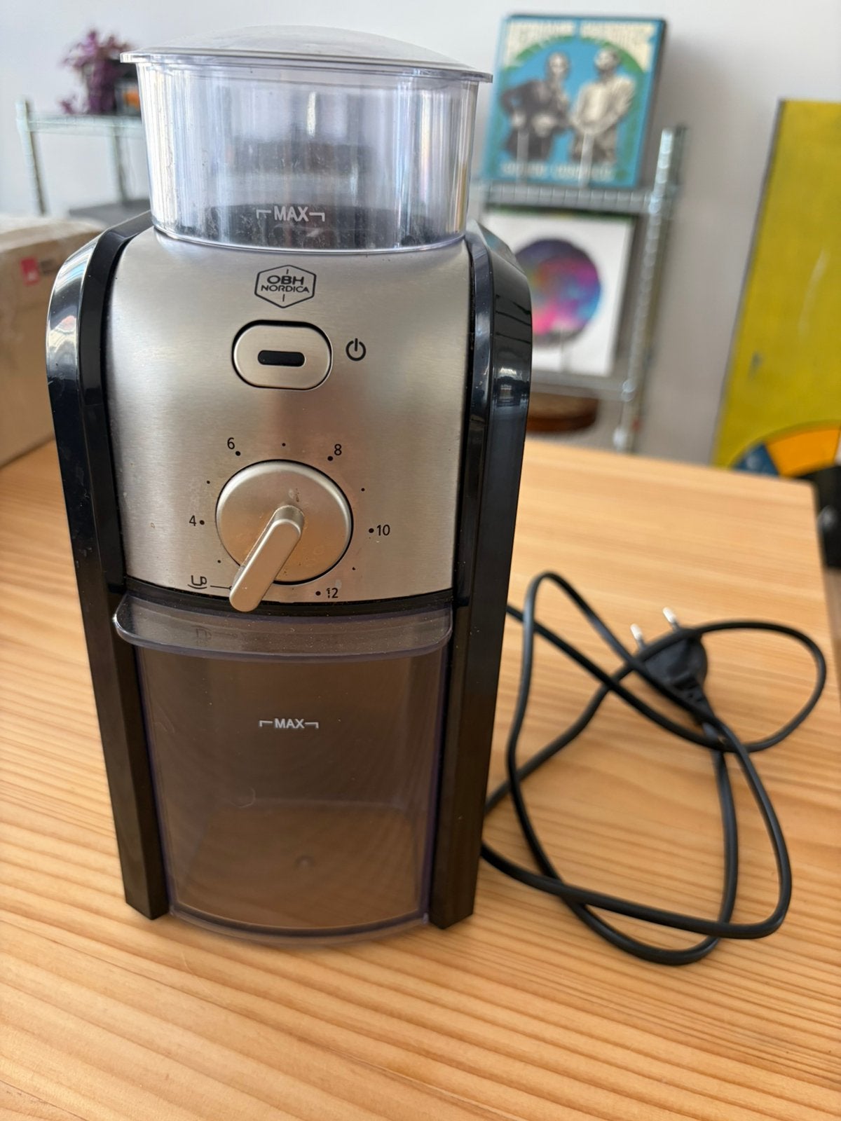 OBH Nordica coffee grinder, Electroménager, Enlèvement, Utilisé, Autres marques, Moulin à café