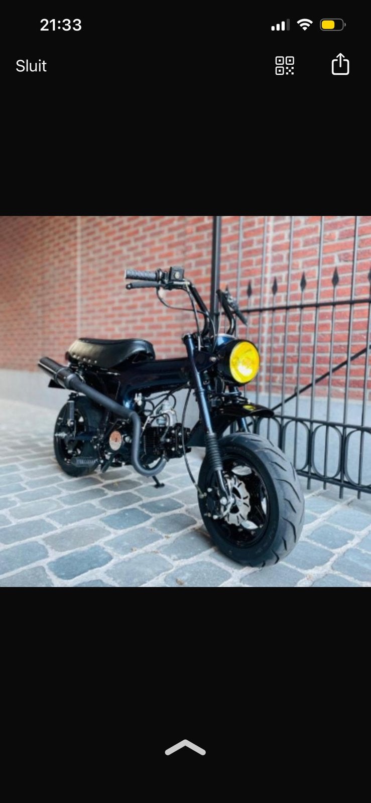 Ik zoek een a klasse dax, Fietsen en Brommers, Ophalen, Zo goed als nieuw