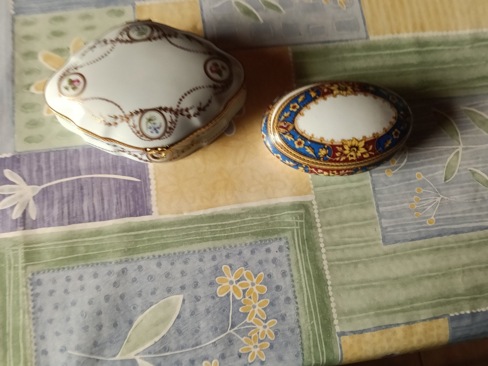 Limoges porseleinen doosjes, Ophalen of Verzenden