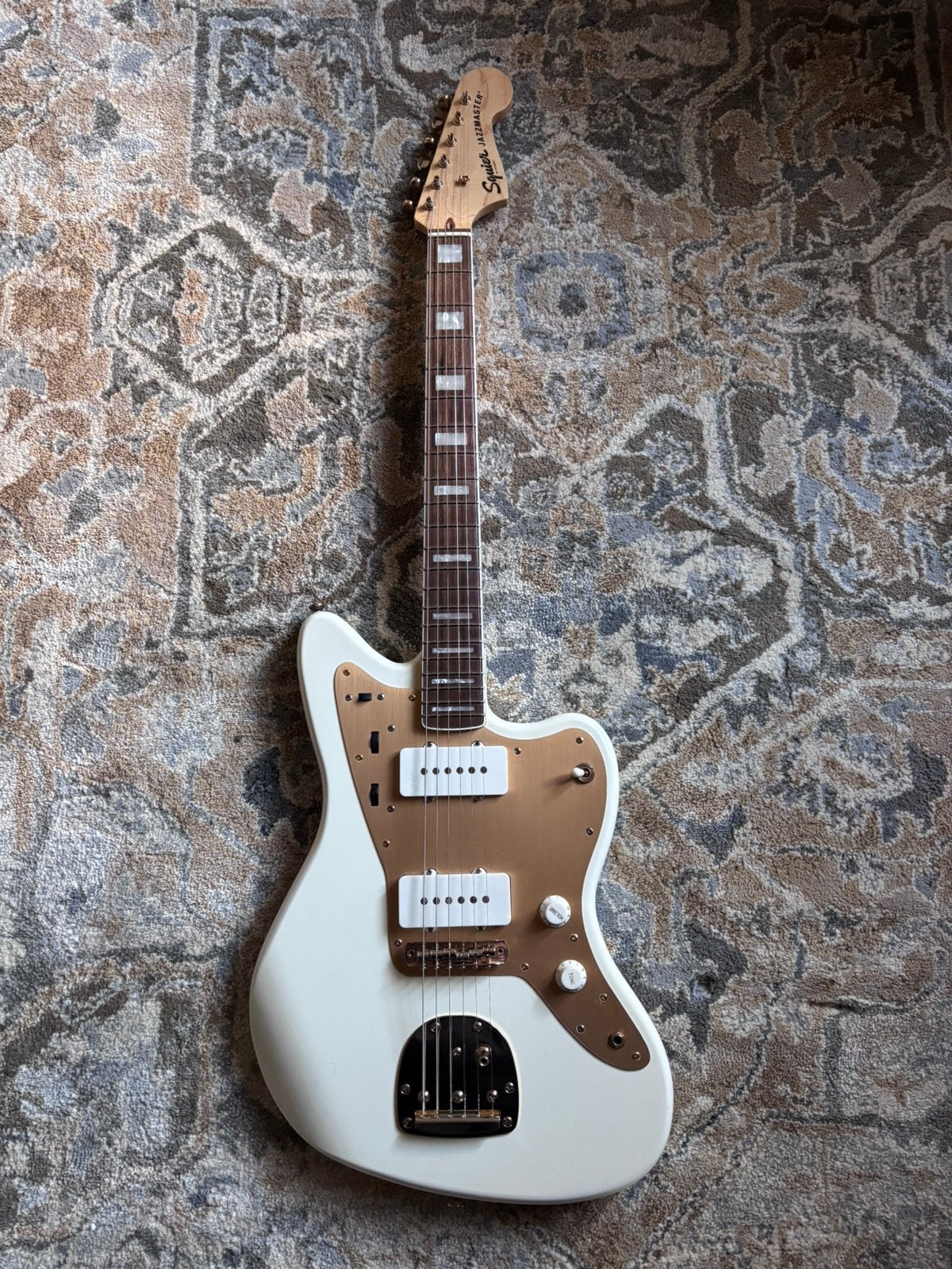 Squier Jazzmaster, Muziek en Instrumenten, Ophalen, Gebruikt, Solid body