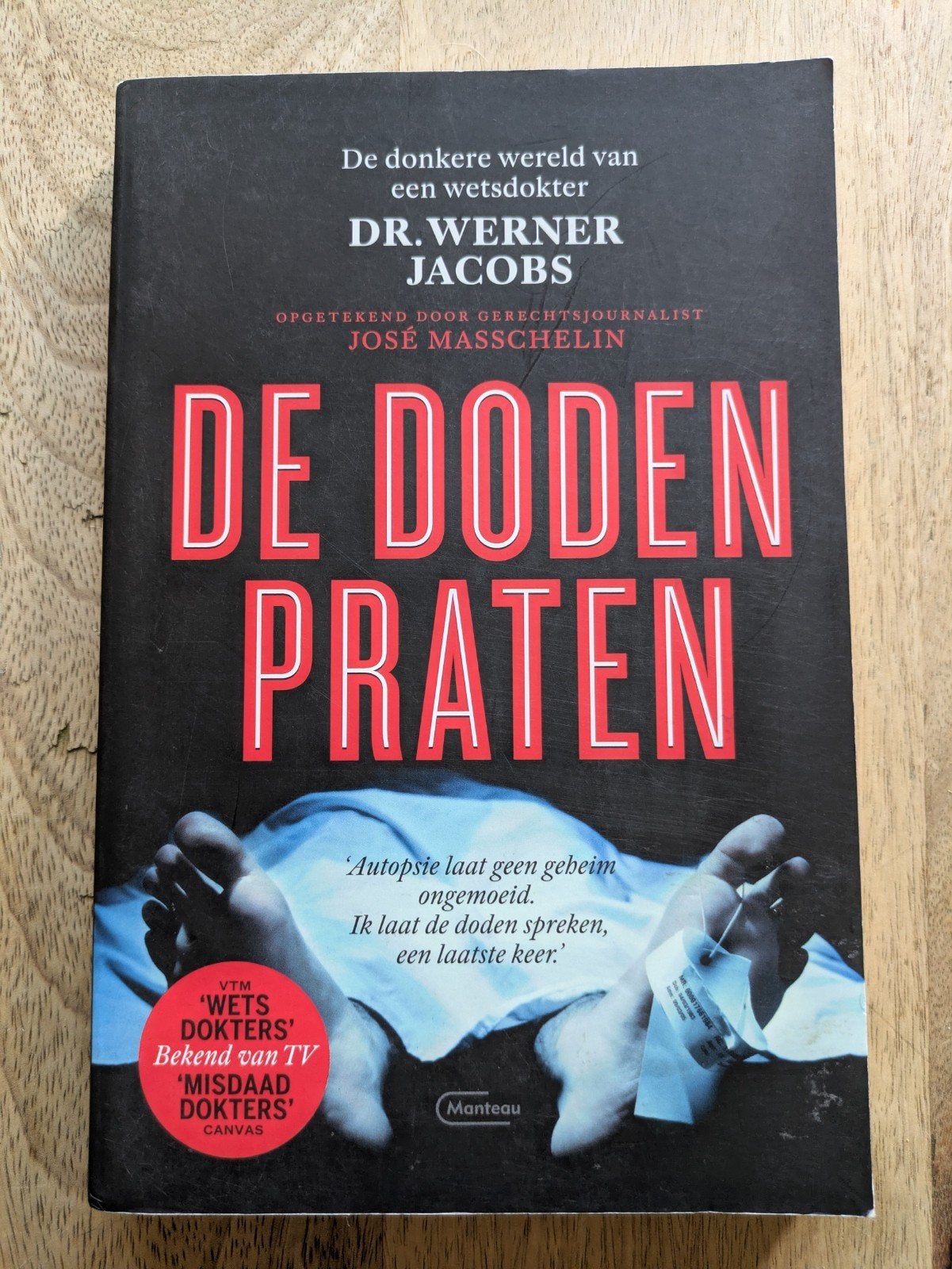 boek De doden praten - WernerJacobs, Ophalen of Verzenden, Werner Jacobs; José Masschelin