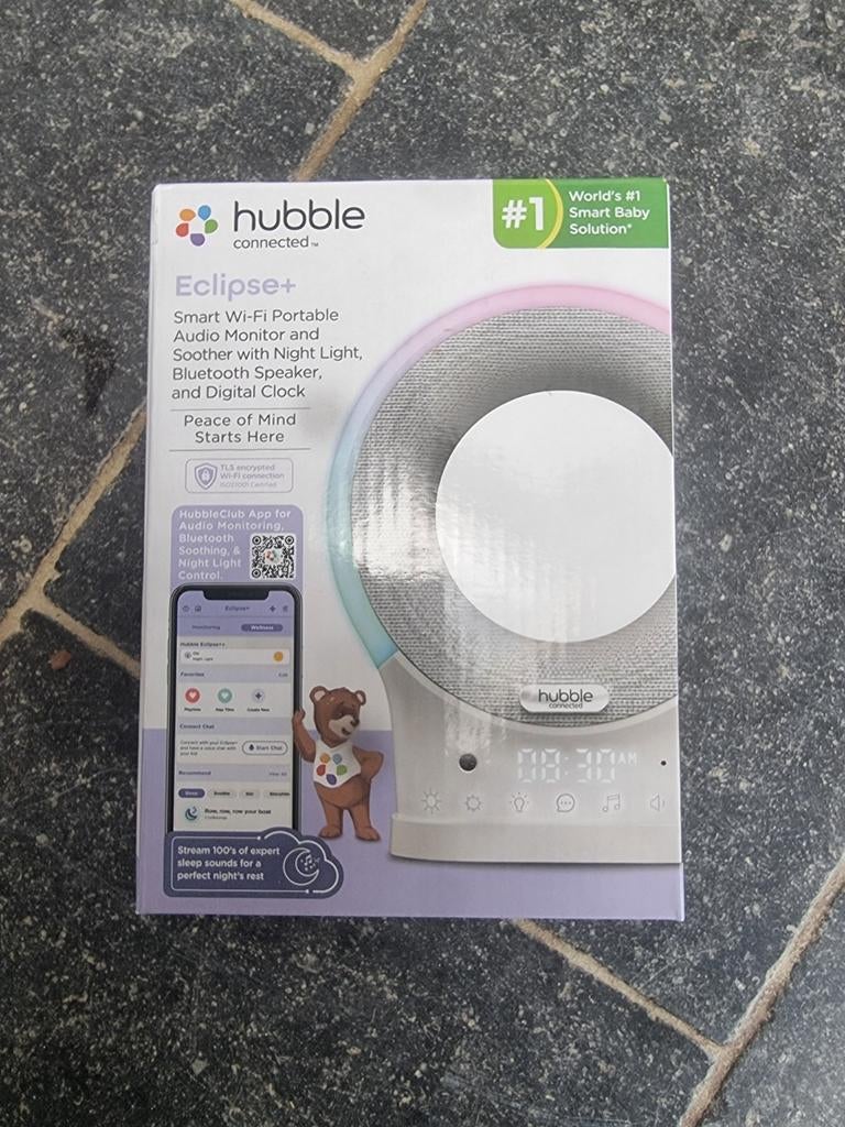 Hubble Eclipse Plus wifi kinderslaapwekker nieuw, Ophalen of Verzenden