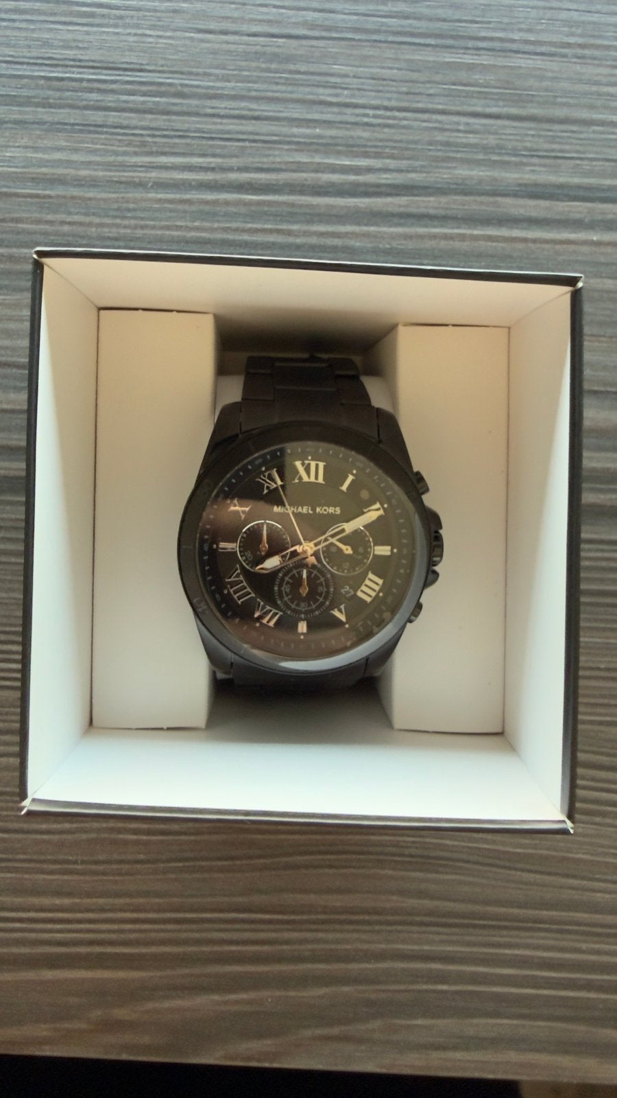 Michael Kors Alek MK-9185, Staal, Staal, Polshorloge, Nieuw