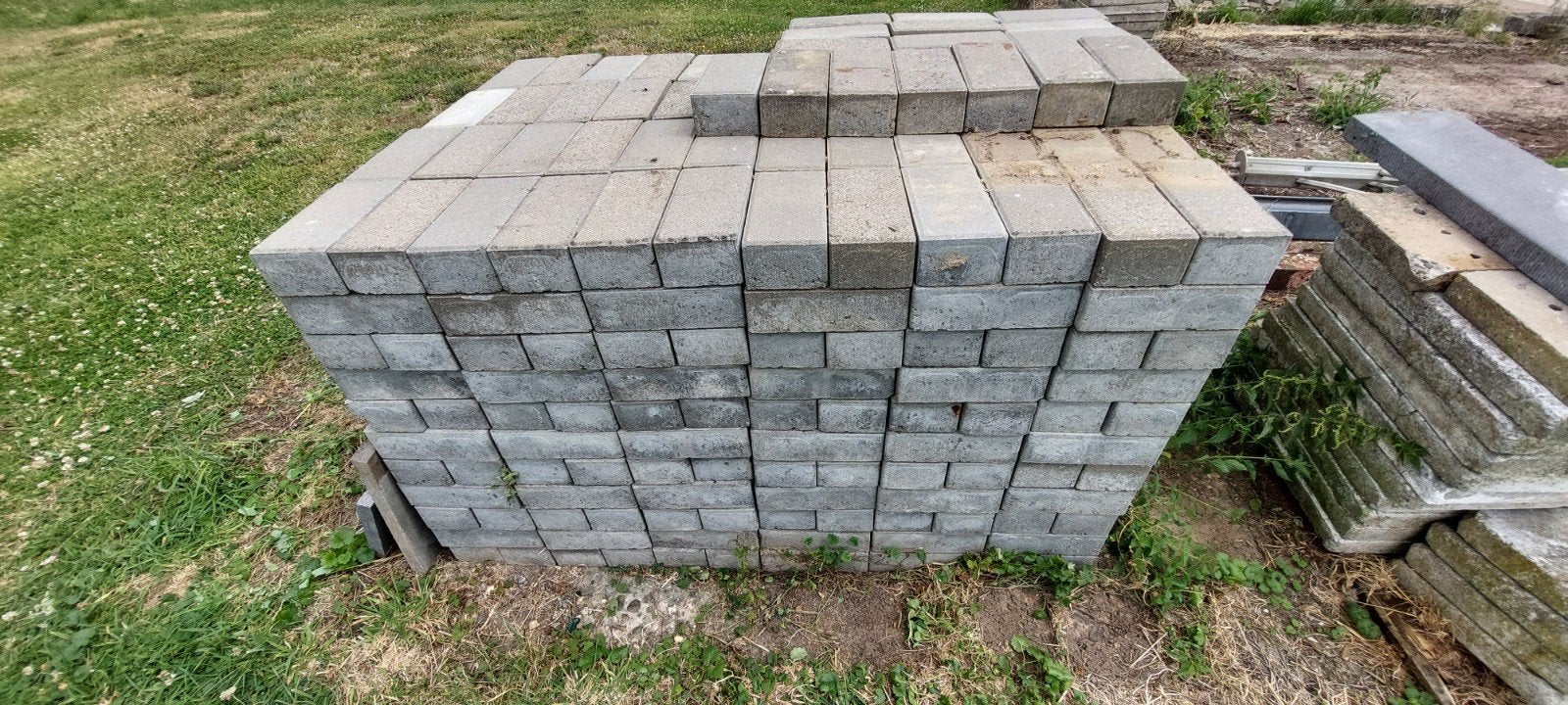 Betonklinkers, Ophalen, Gebruikt, 10 m² of meer, Klinkers