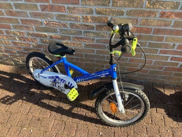kinderfietsjes, Ophalen, Zijwieltjes, Gebruikt, Velgrem